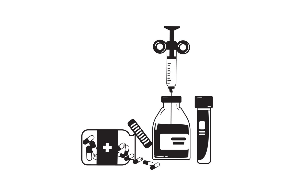 Vaccine Silhouettes example image 1
