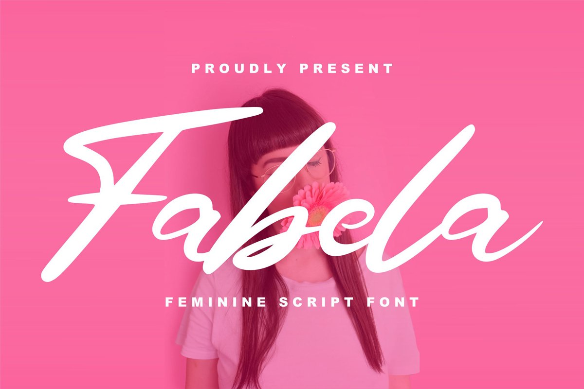 Fabela | Feminie Script Font example image 1
