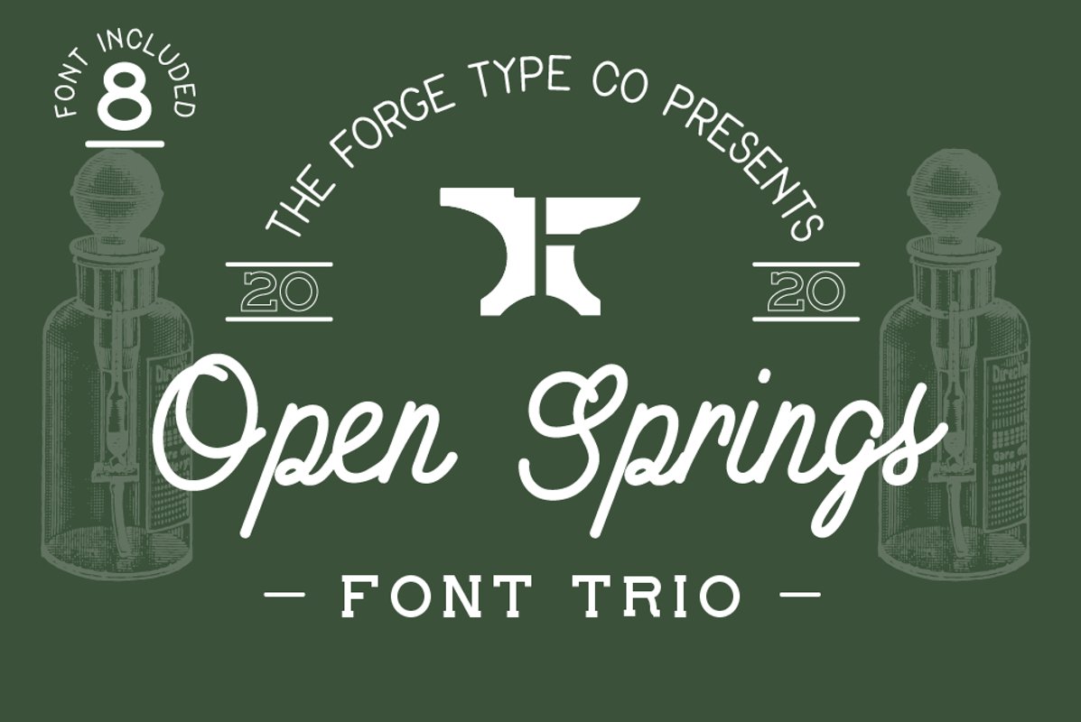 Open Springs - Font Trio example image 1