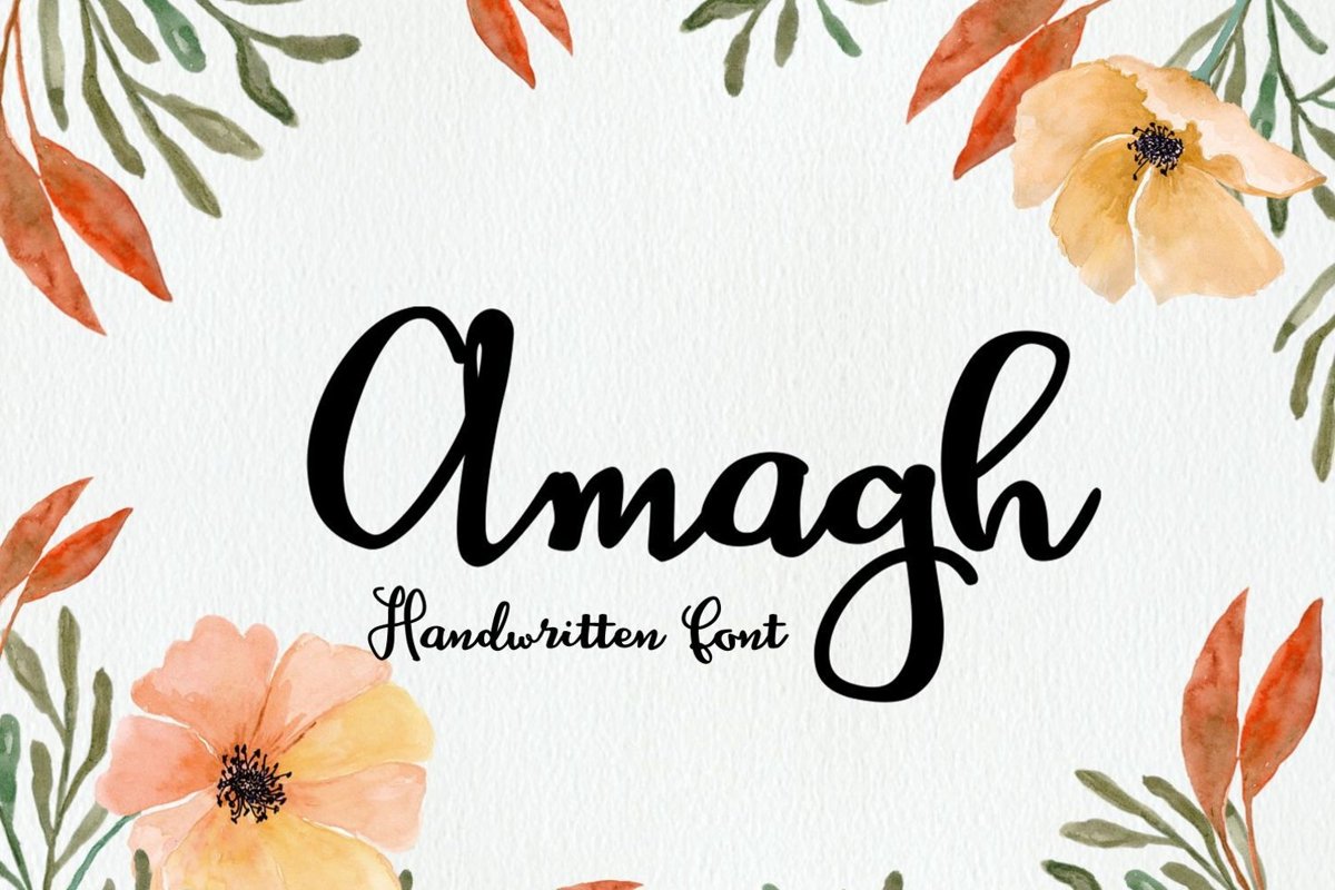 Amagh Font example image 1