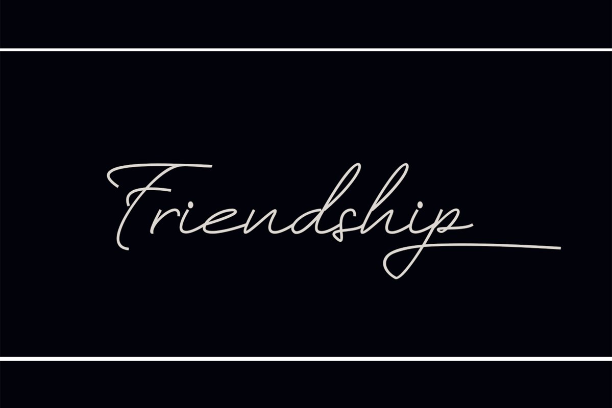 Friendship example image 1