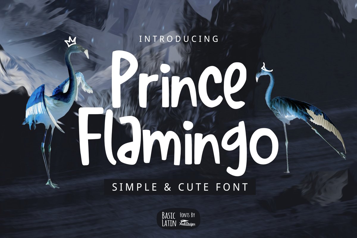 Prince Flamingo Font example image 1
