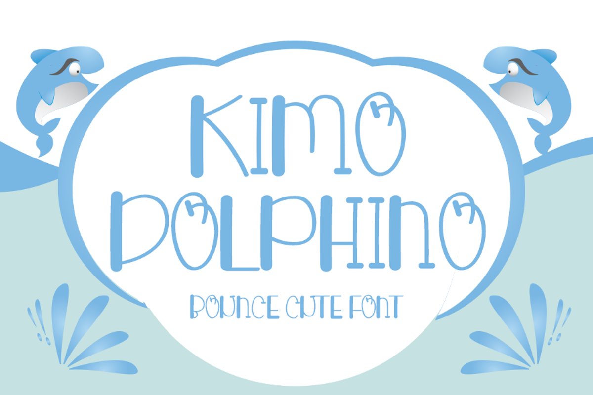 Kimo dolphino - Cute Display Font example image 1