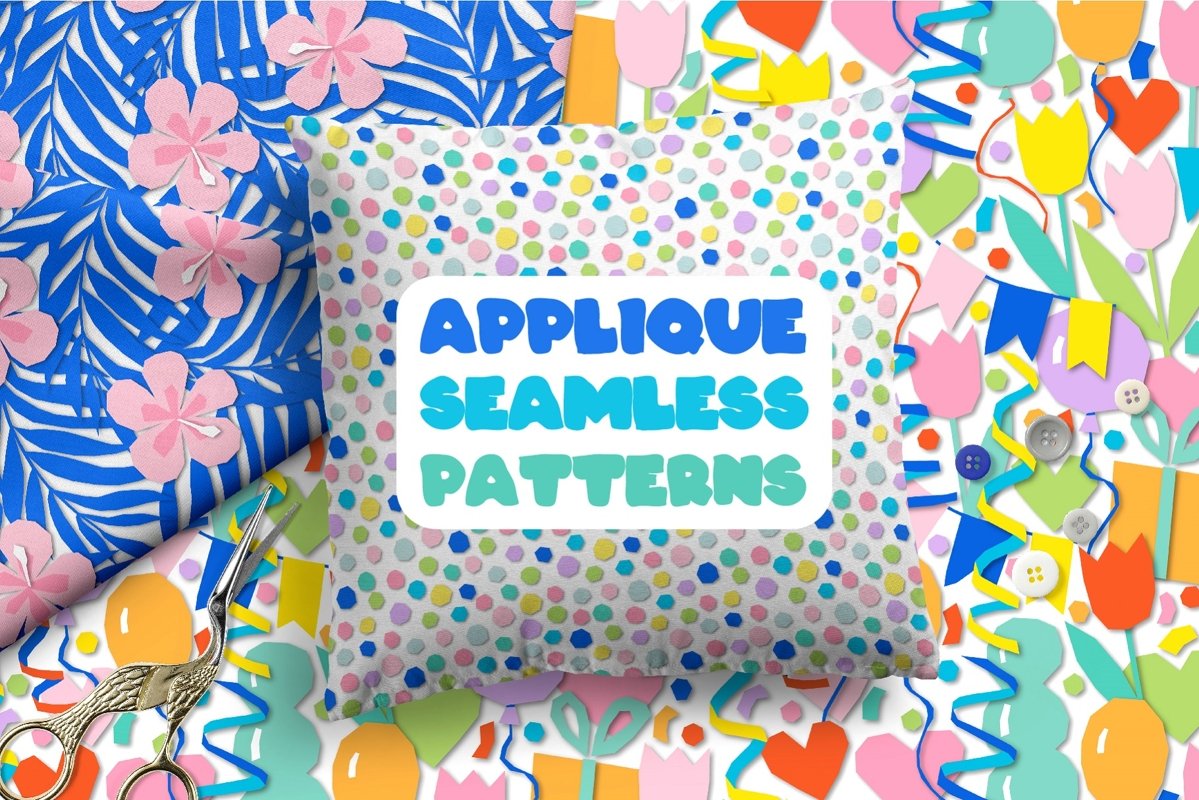 Applique. Never stop play! example image 1