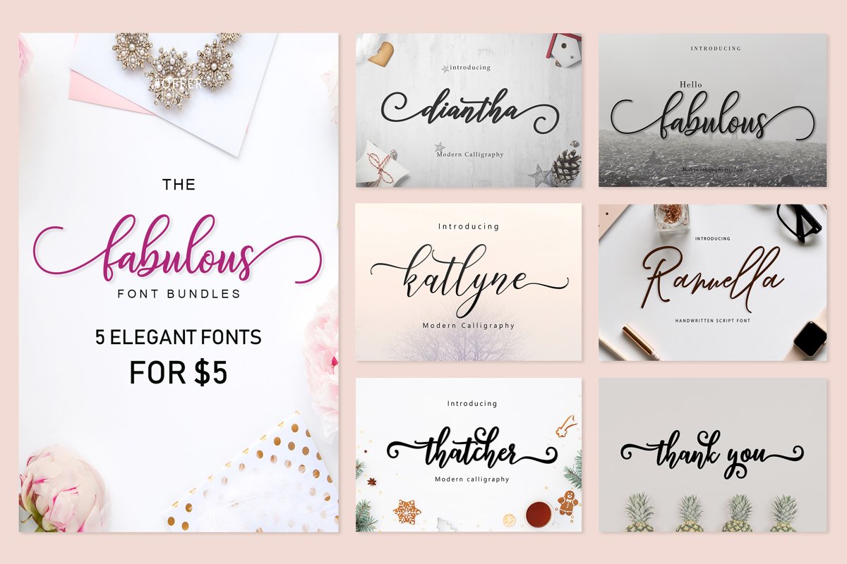 THE FABULOUS BUNDLES 5 FOR $5 example image 1