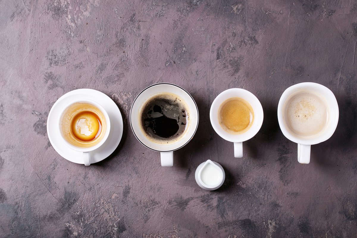 Fresh coffee in cups example image 1