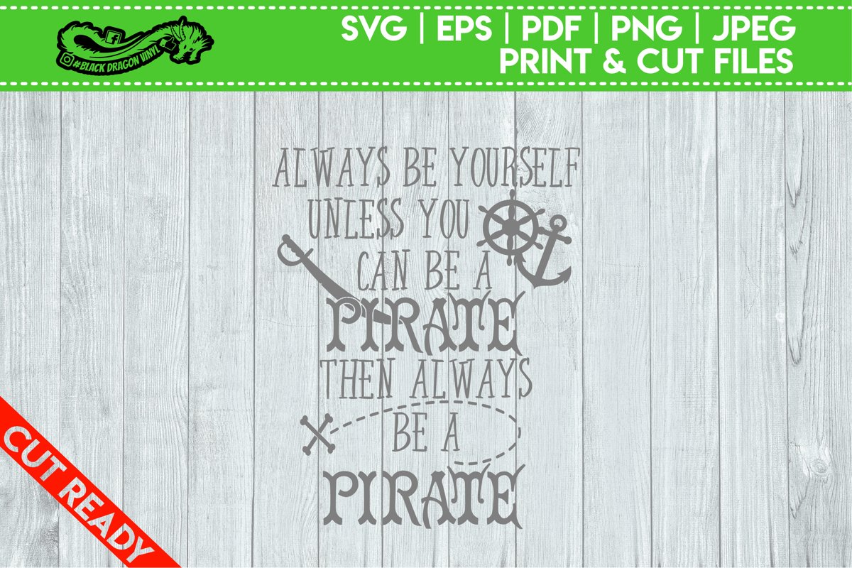 Always Be A Pirate example image 1