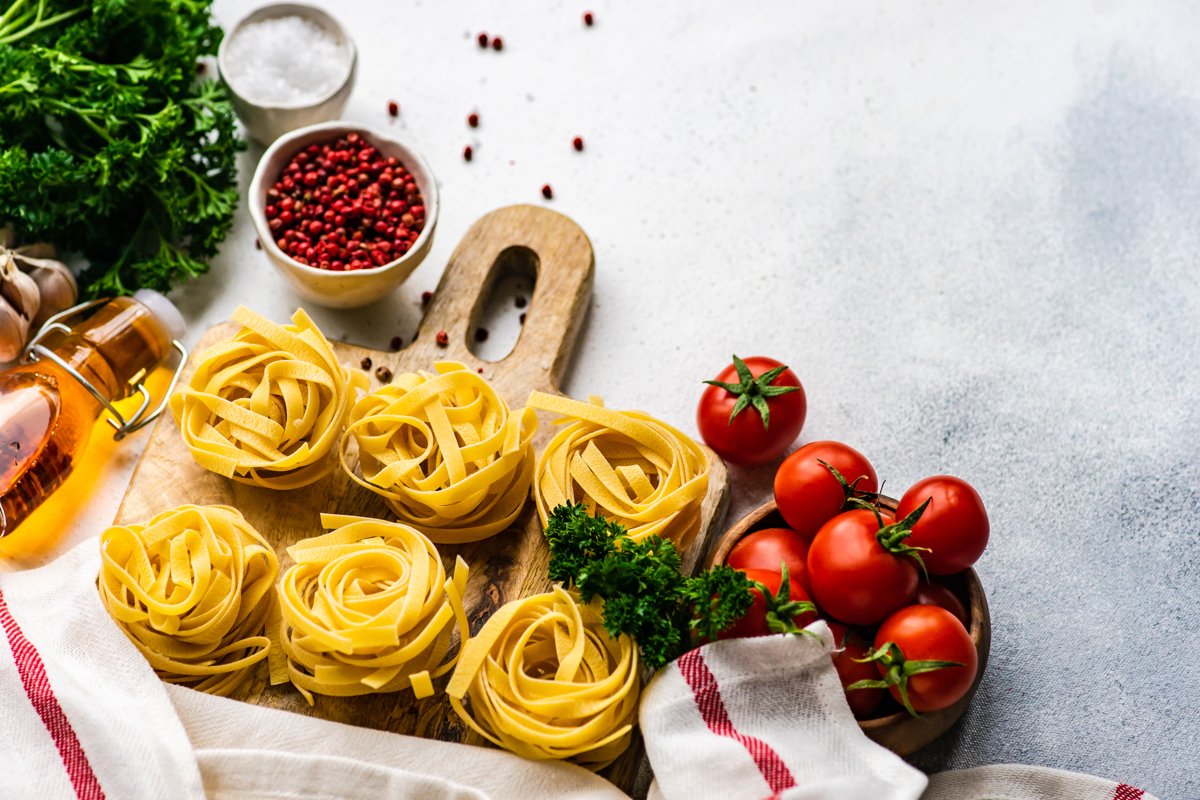 Italian pasta cooking concept example image 1