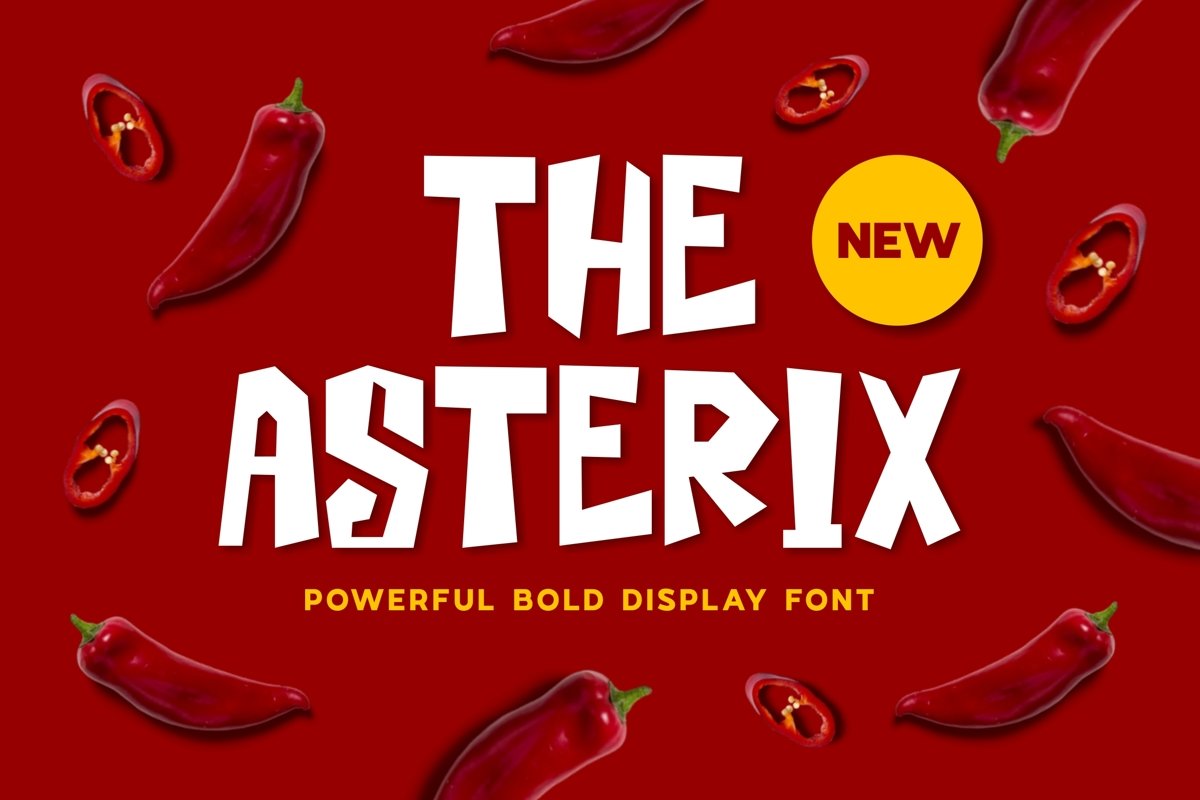 Asterix Font example image 1