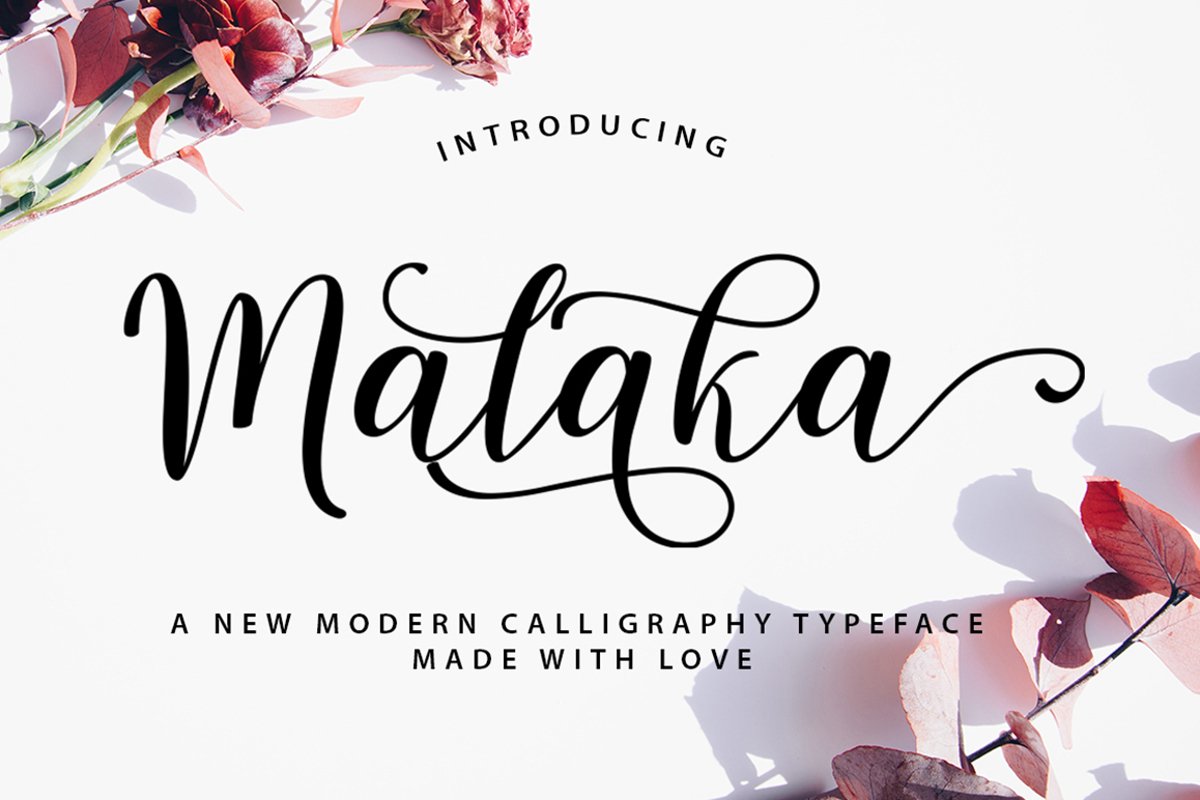Malaka Script example image 1