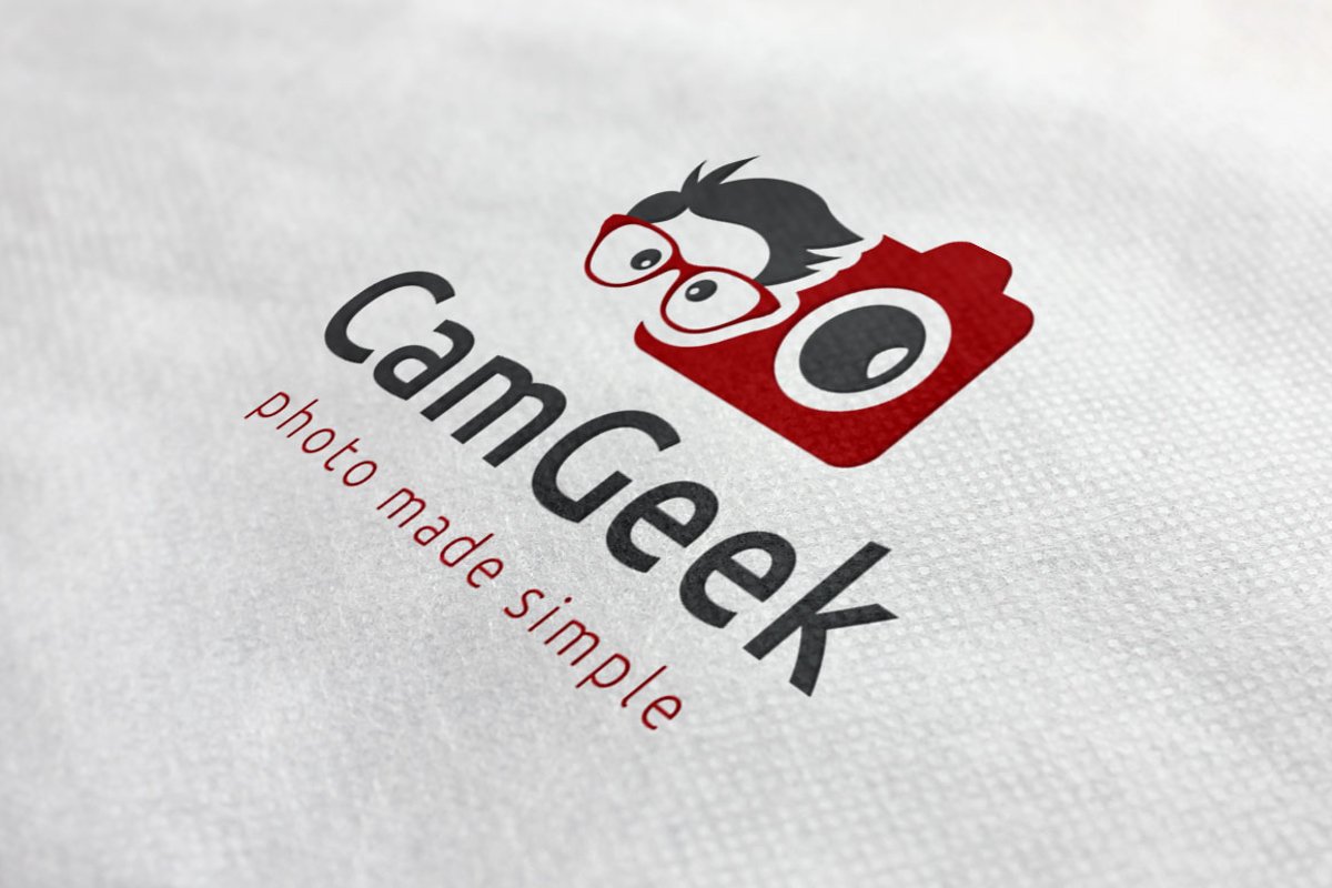 Camera Geek Logo example image 1