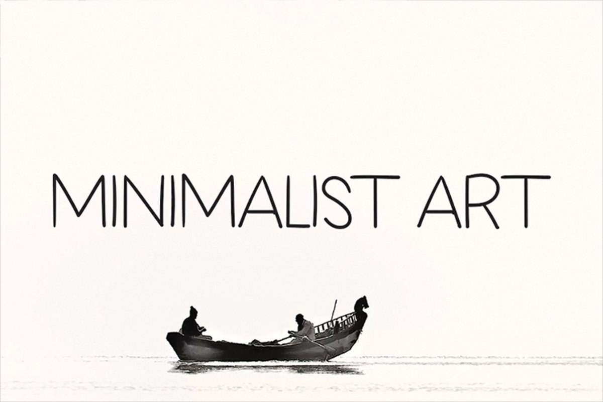 MINIMALIST ART example image 1
