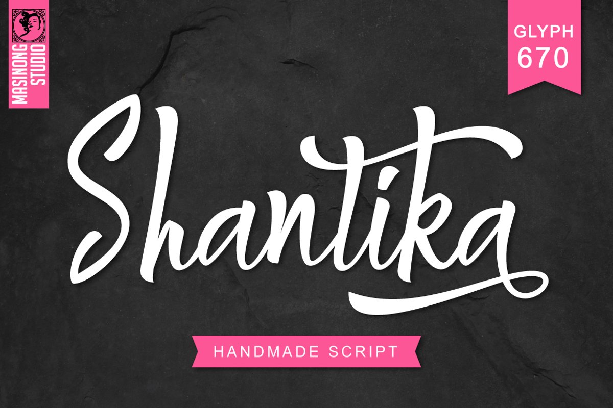 Shantika Script example image 1