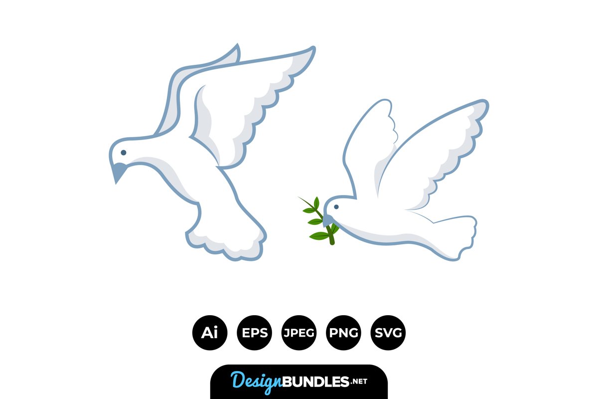 Dove Clipart example image 1