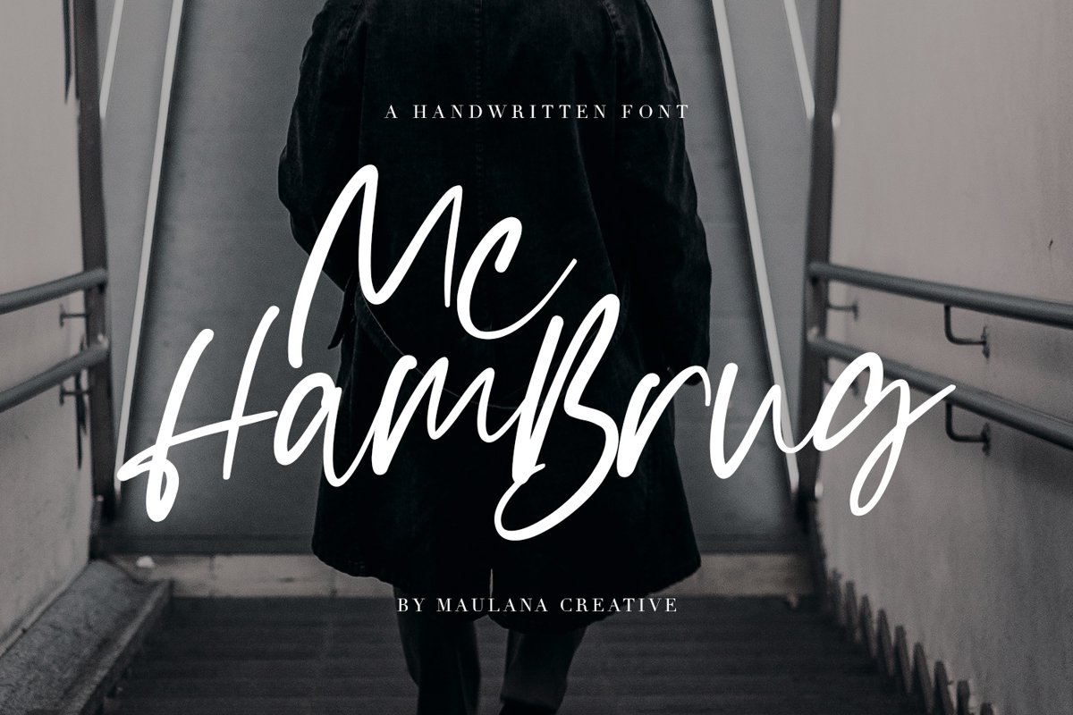 Mc Hambrug Typeface example image 1