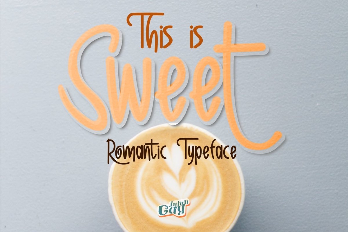 Sweet Romantic Typeface example image 1