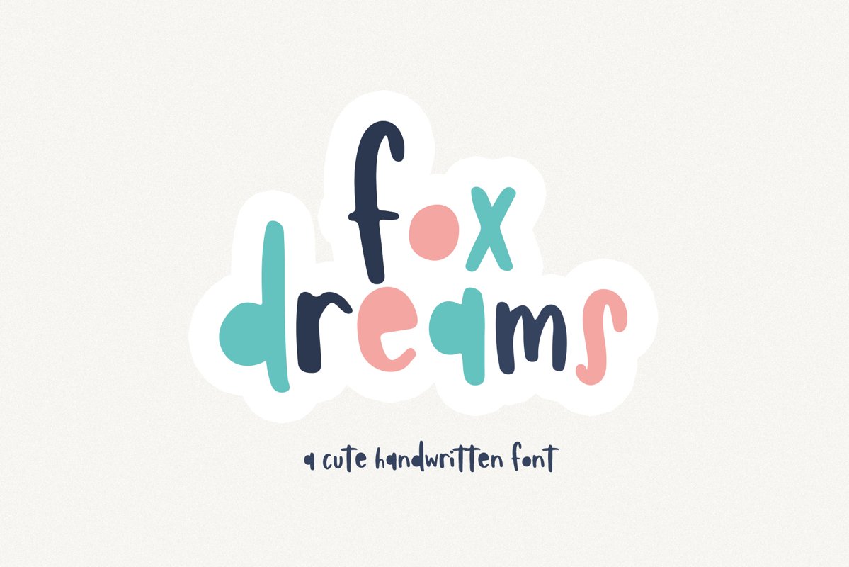 Fox Dreams - A Fun Handwritten Font example image 1