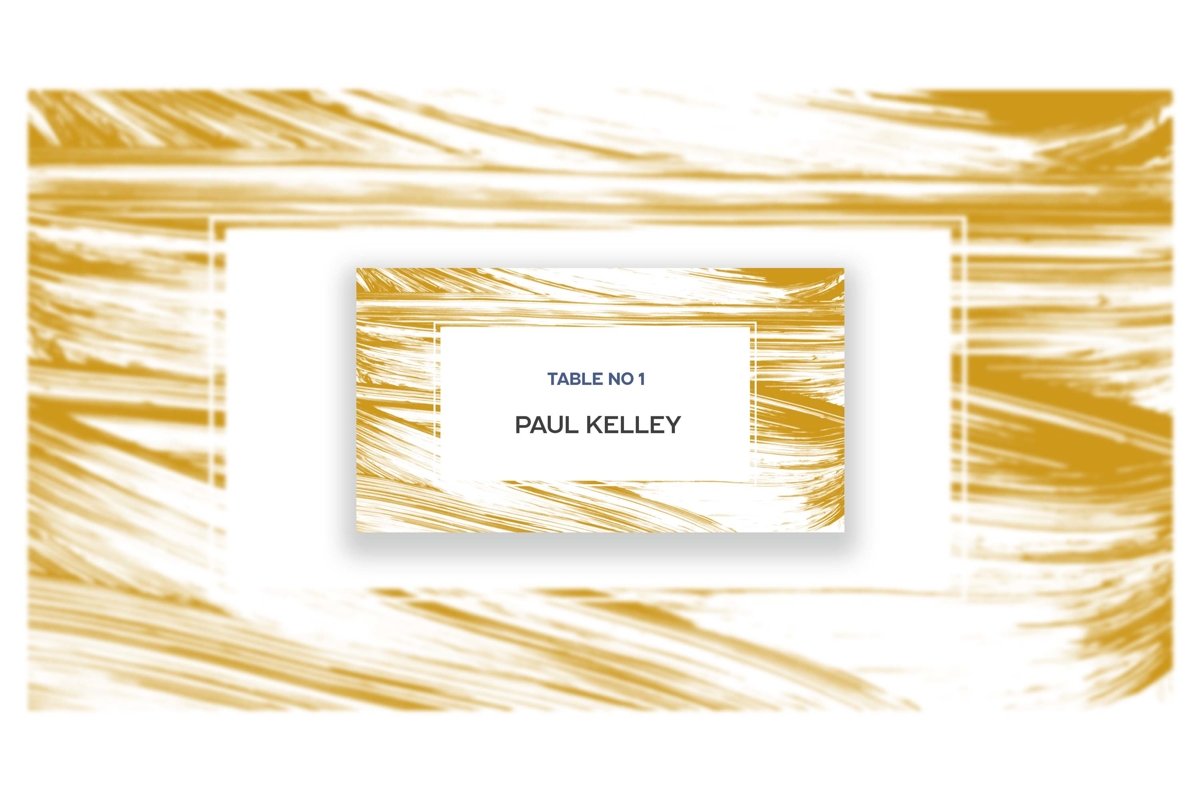 Acrylic Brush Strokes Template Background example image 1