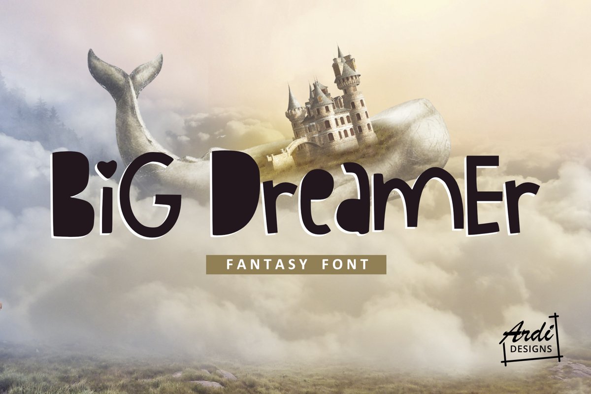 Big Dreamer Font example image 1