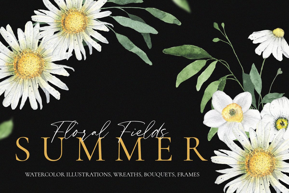 Summer Floral Fields collection example image 1