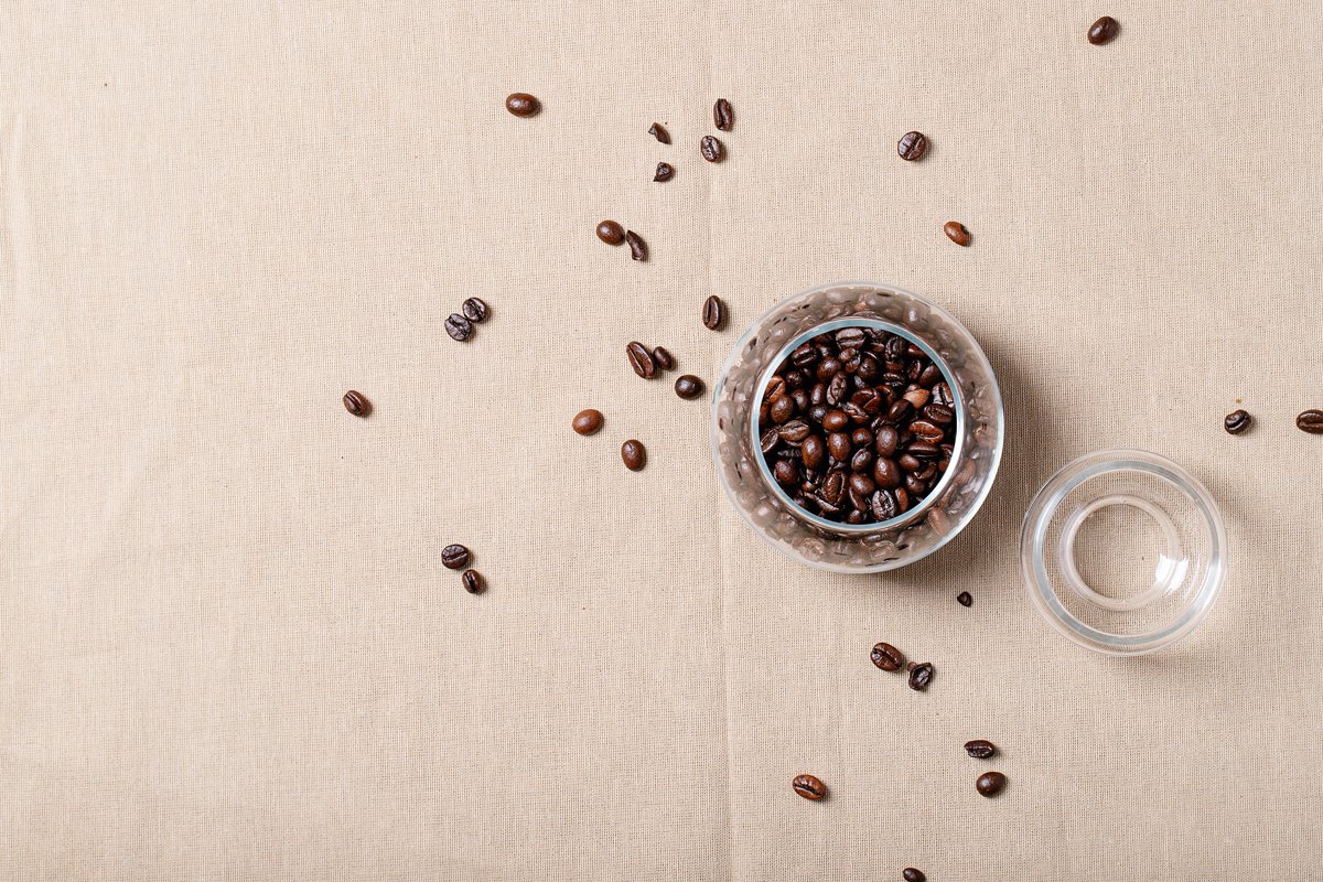 Fresh coffee beans example image 1