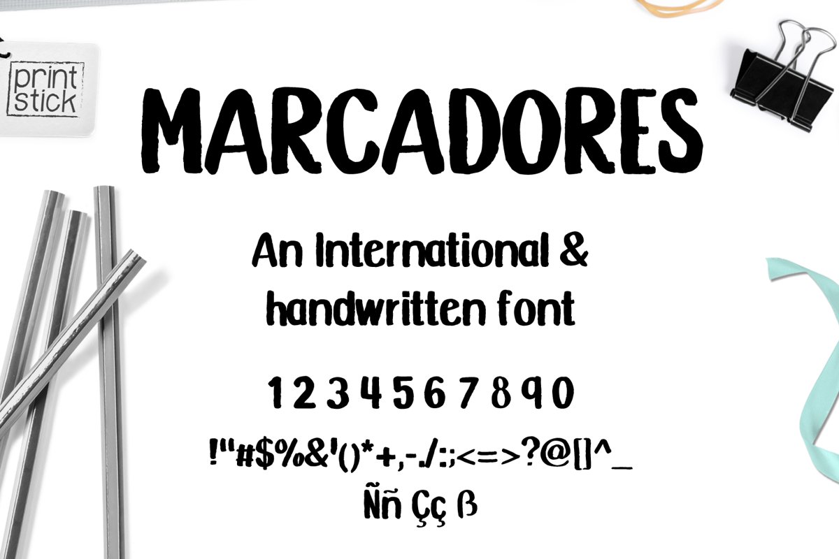 Marcadores example image 1