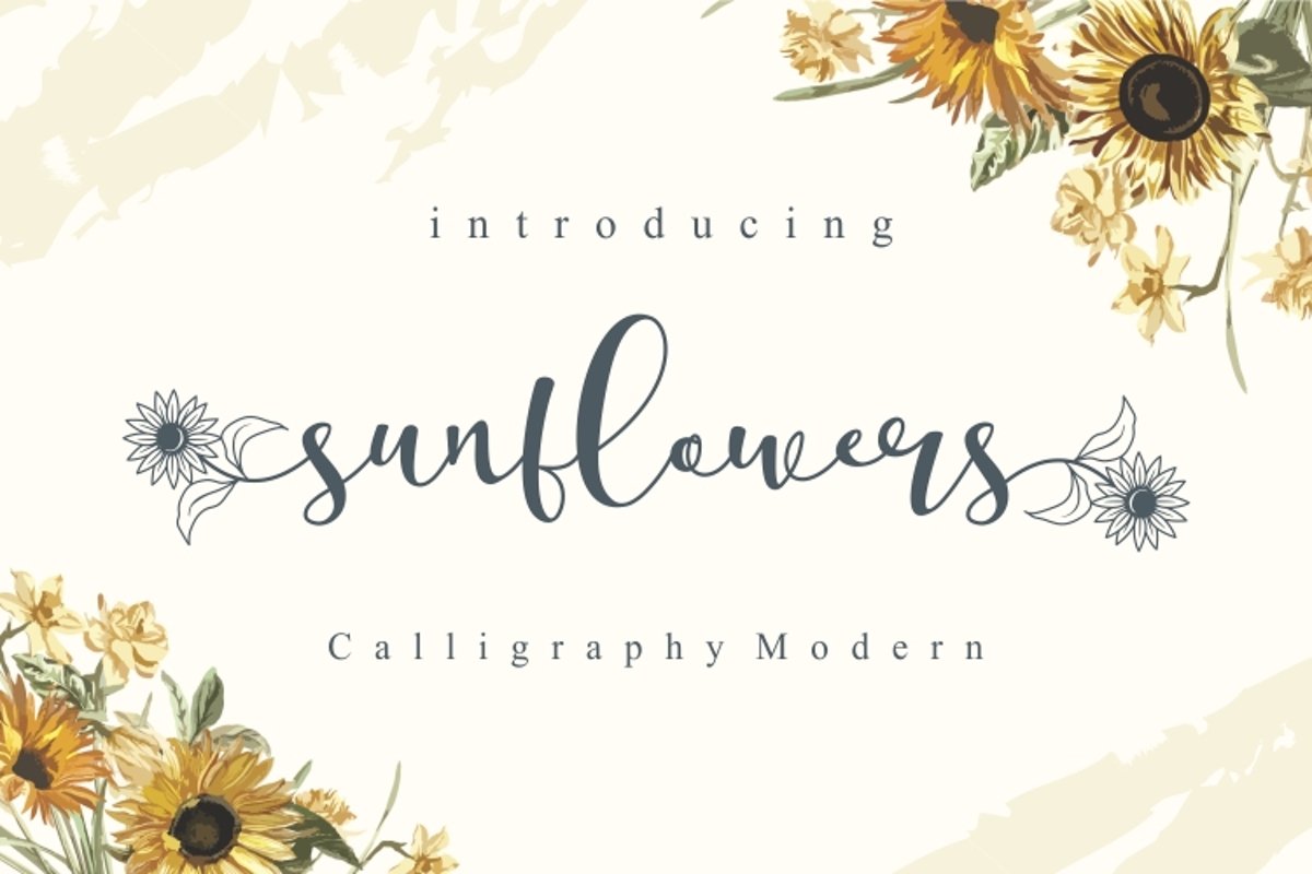 Sunflowers example image 1