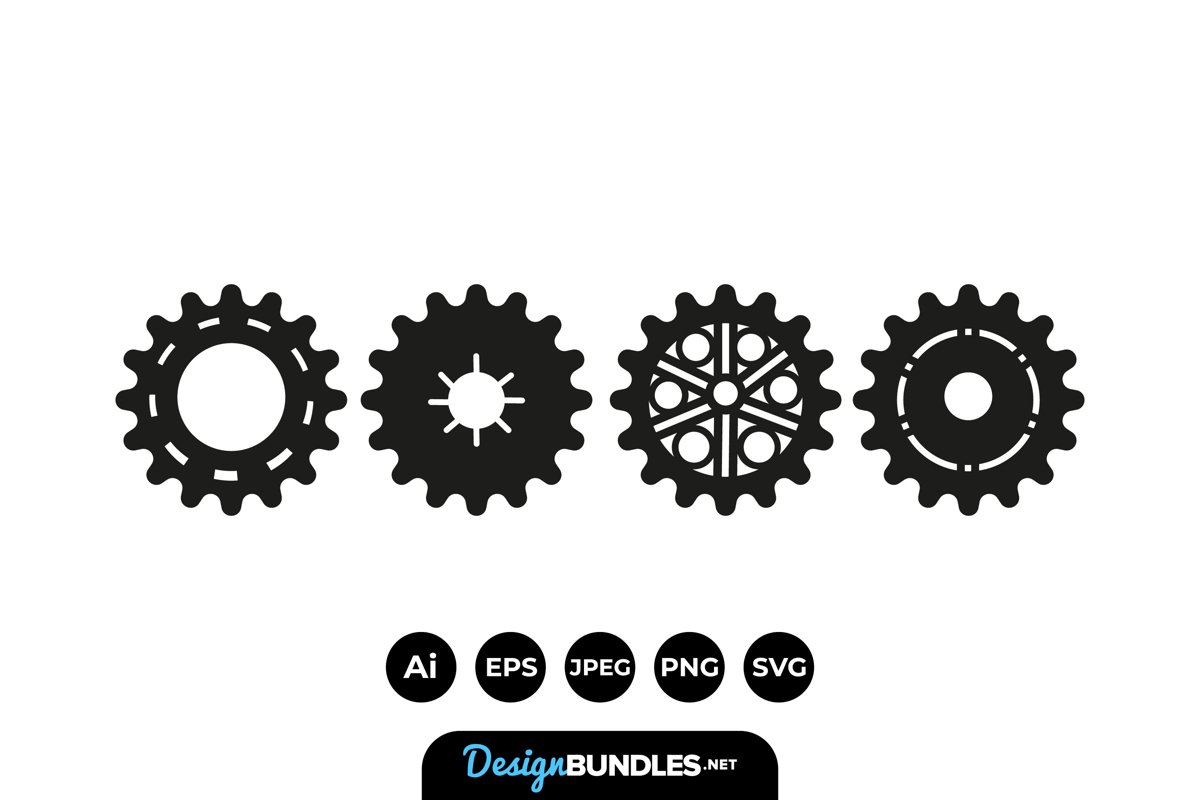 Cogwheel Vectors example image 1