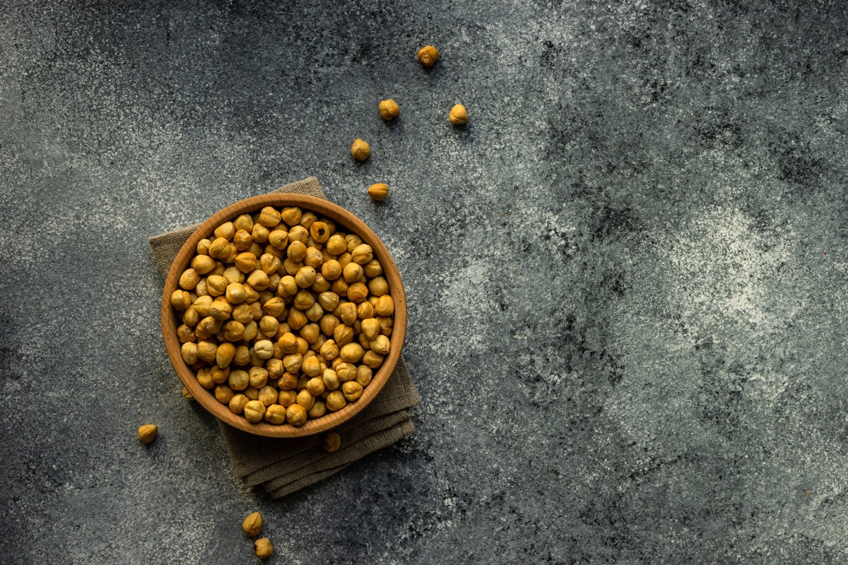 Different types of hazelnuts on dark wooden background example image 1