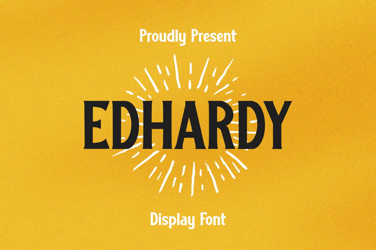 Edhardy Font example image 1
