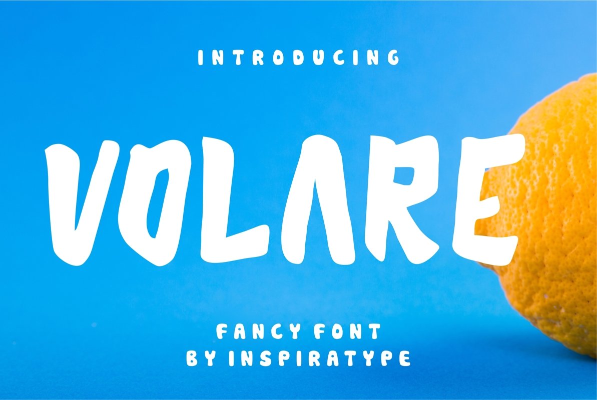 Volare - Fancy Font example image 1
