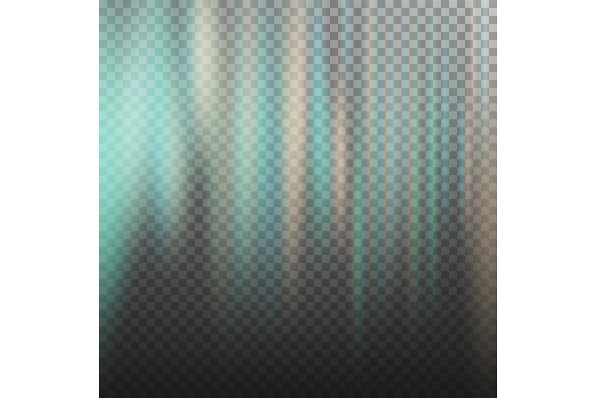 Glow Light Effect. Beam Rays Vector. Sunlight Special Lens example image 1