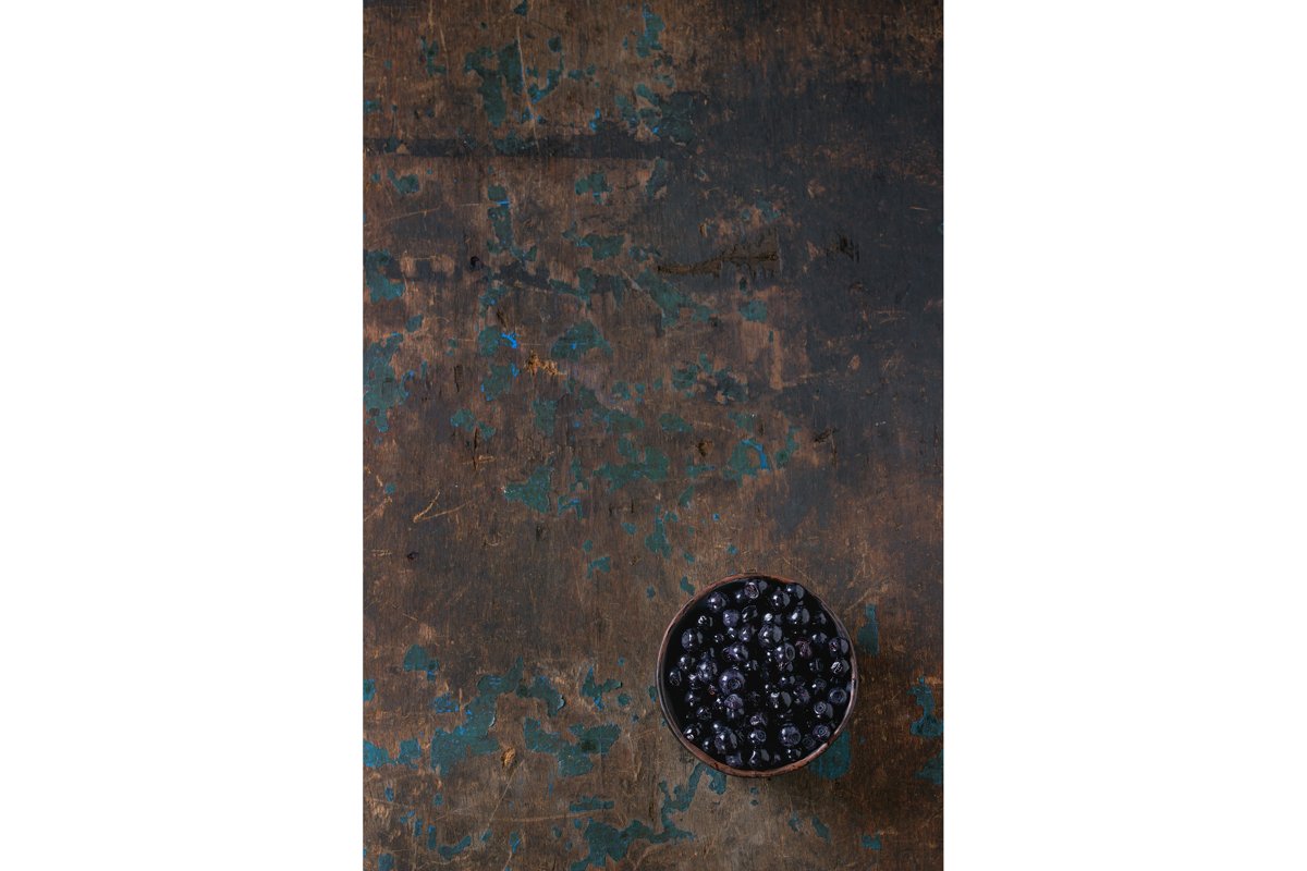 Heap of forest blueberries example image 1