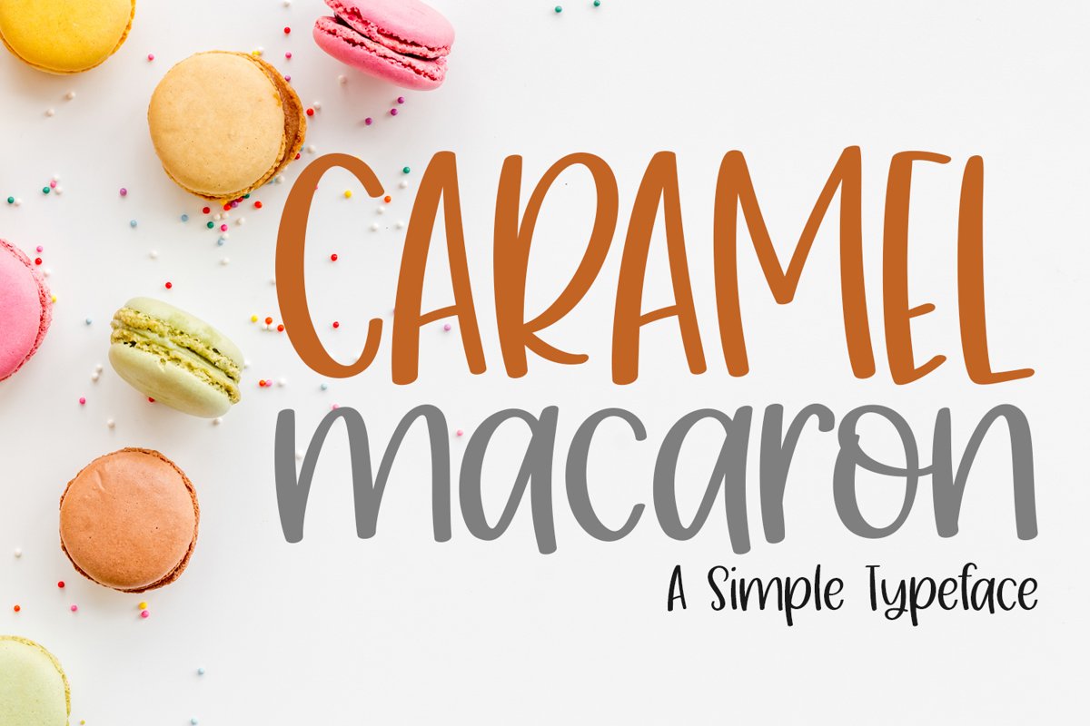 Caramel Macaron example image 1