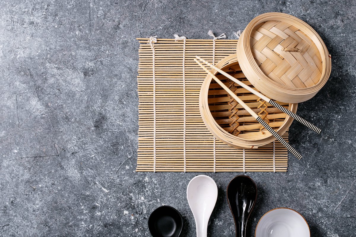 Traditional asian kitchen utensils example image 1