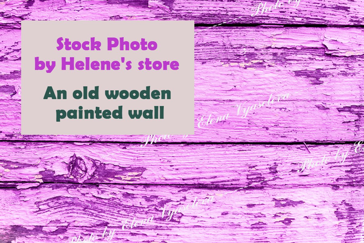 Texture of an old wooden pink wall example image 1