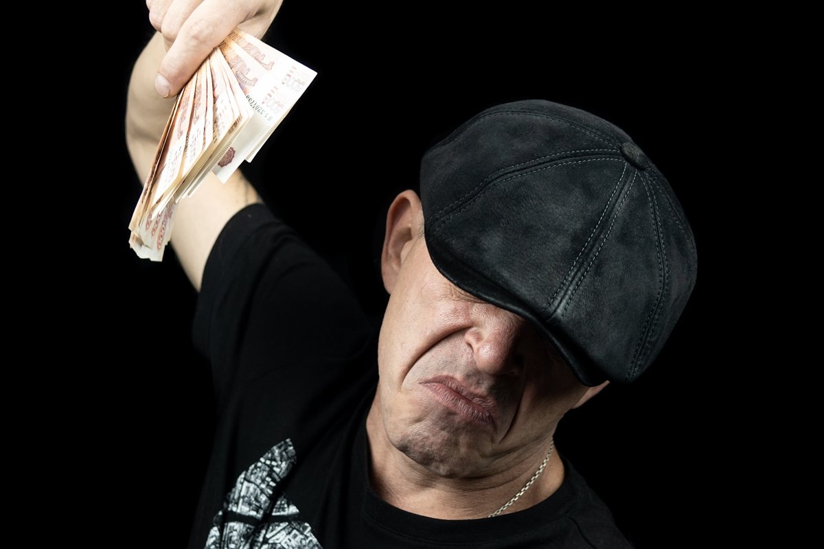 man with the money example image 1