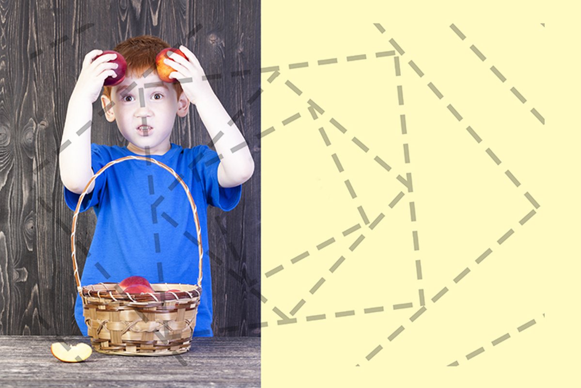 boy and peach example image 1