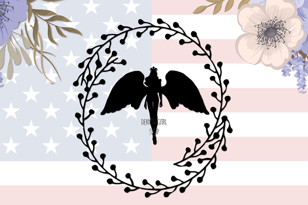 Digital Fairy images, Fairy printable, Fairy svg, png, dfx example image 1