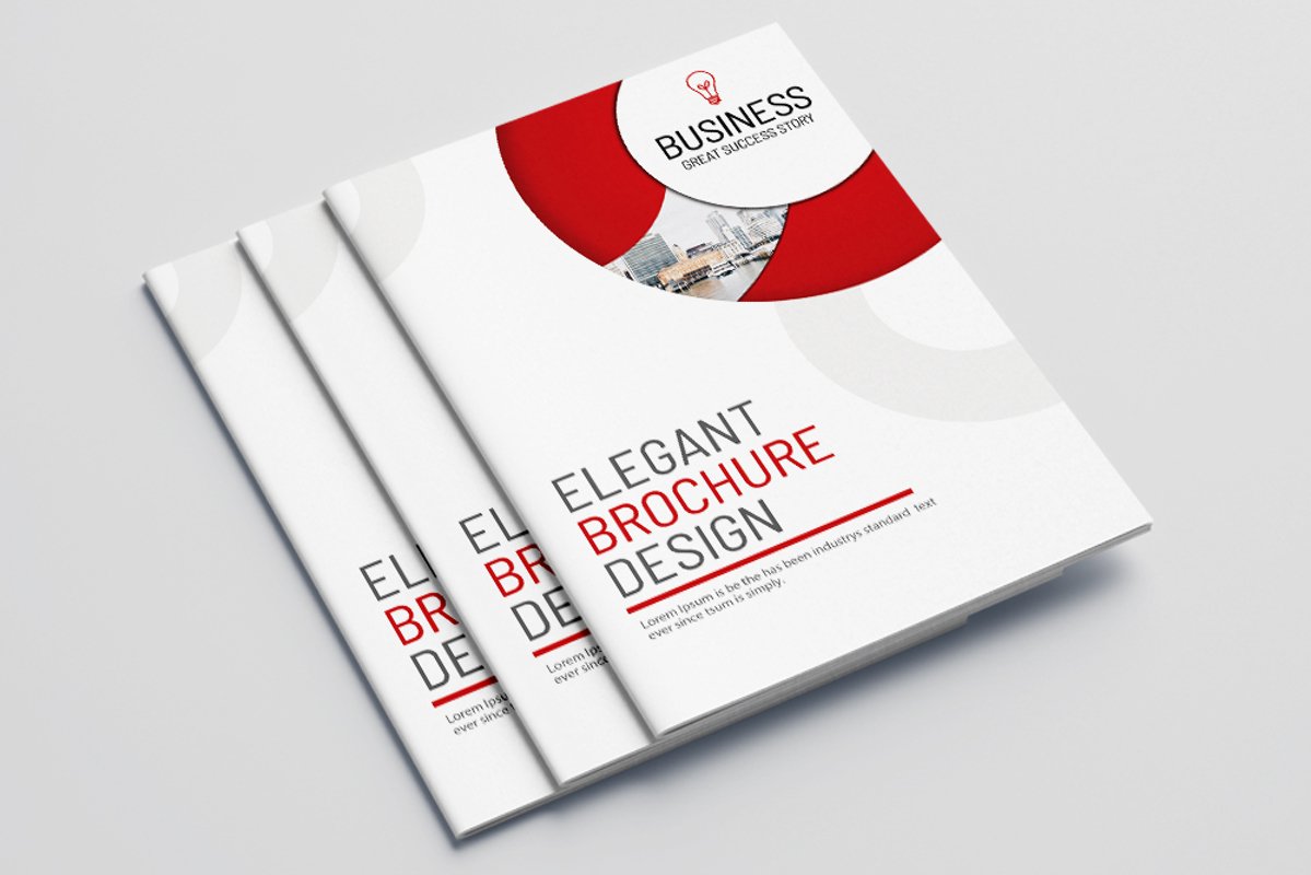 Business Annual Report Brochure 16 Pages example image 1