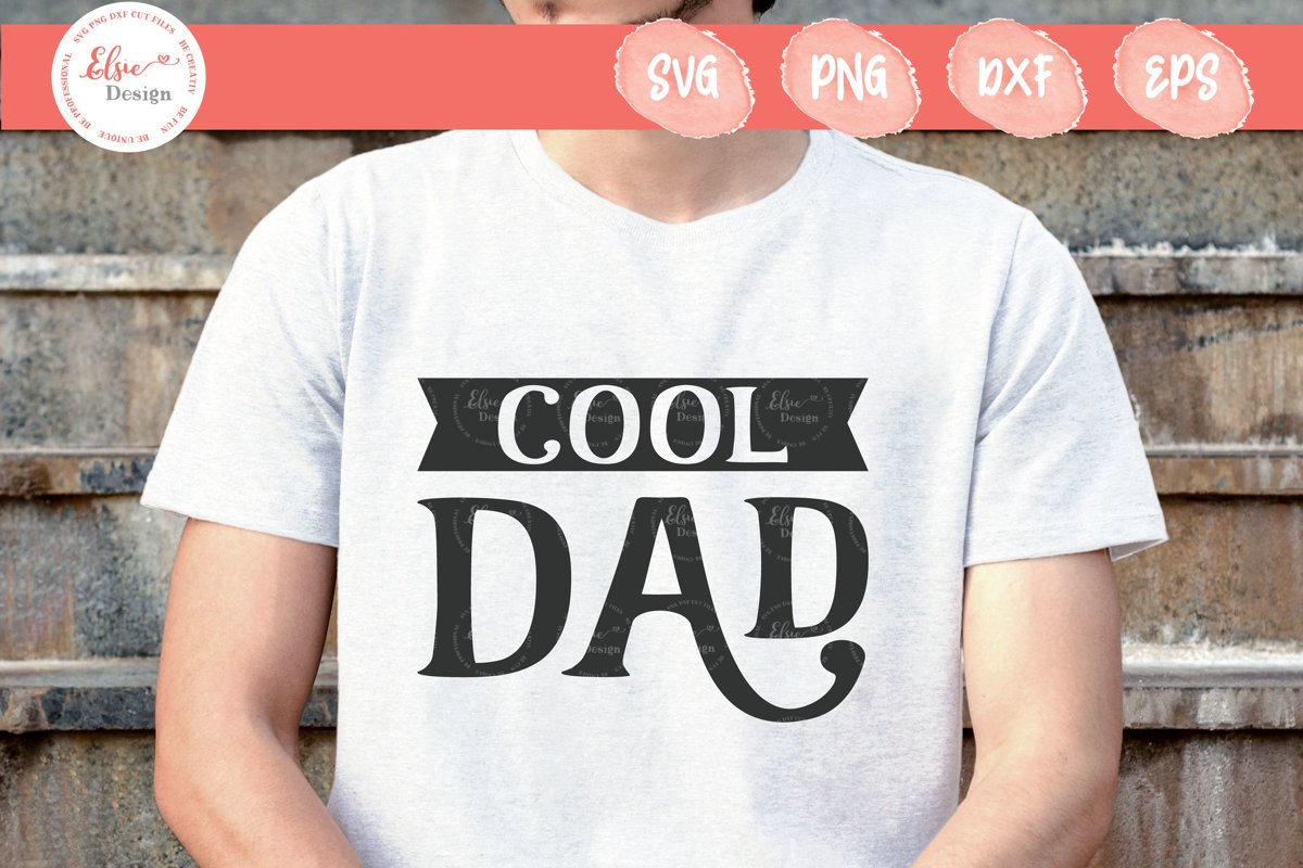 Cool Dad SVG Cut Files example image 1