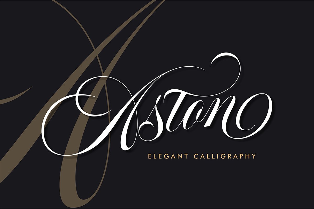 Aston Script Pro example image 1