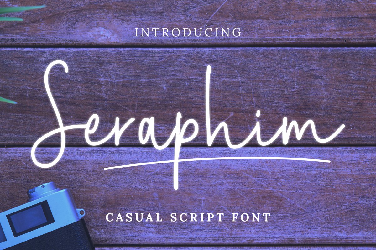 Seraphim Font example image 1
