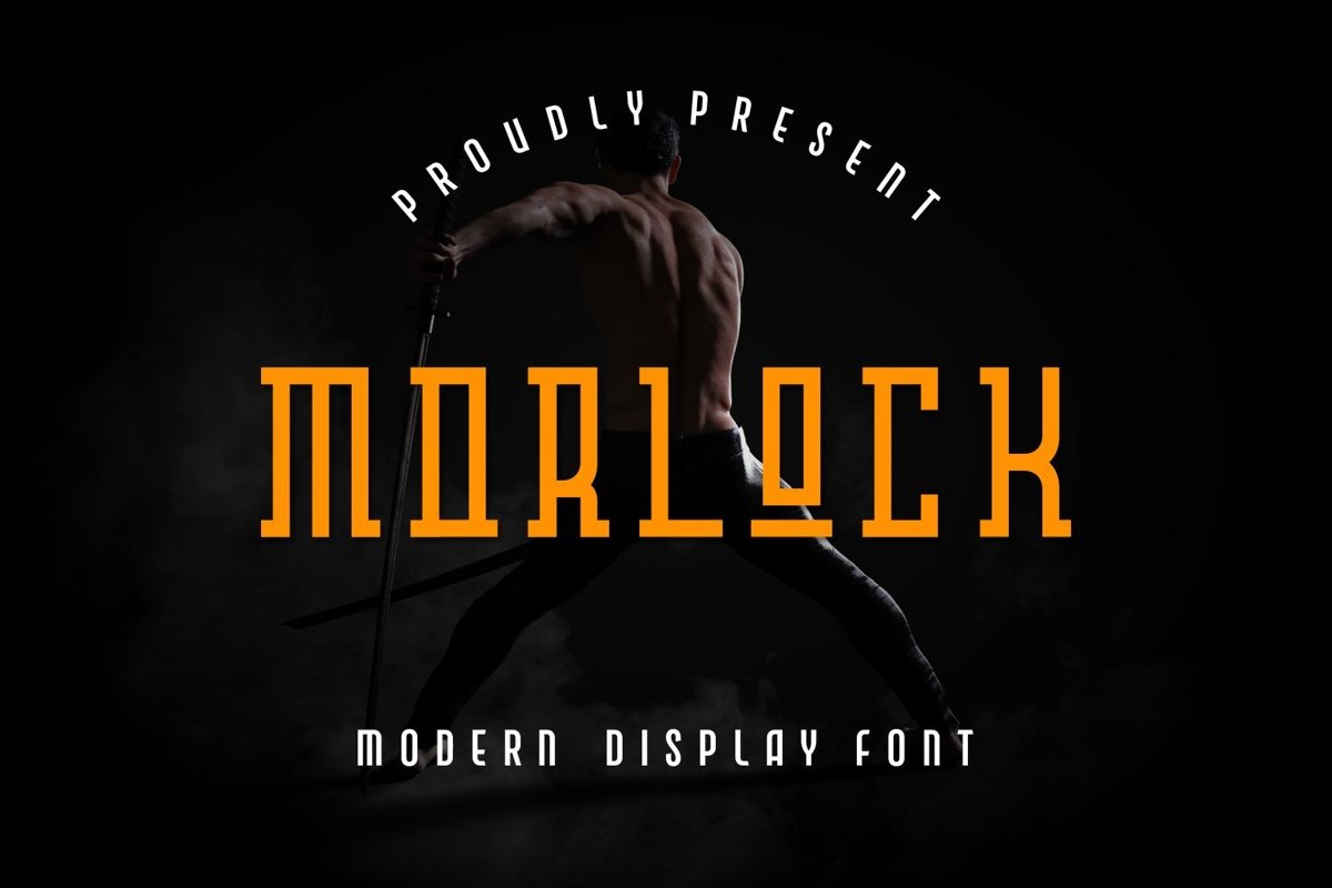Morlock - Modern Display Font example image 1