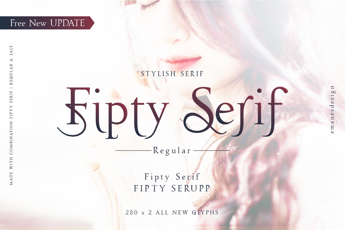 Fipty Serif Font Family example image 1