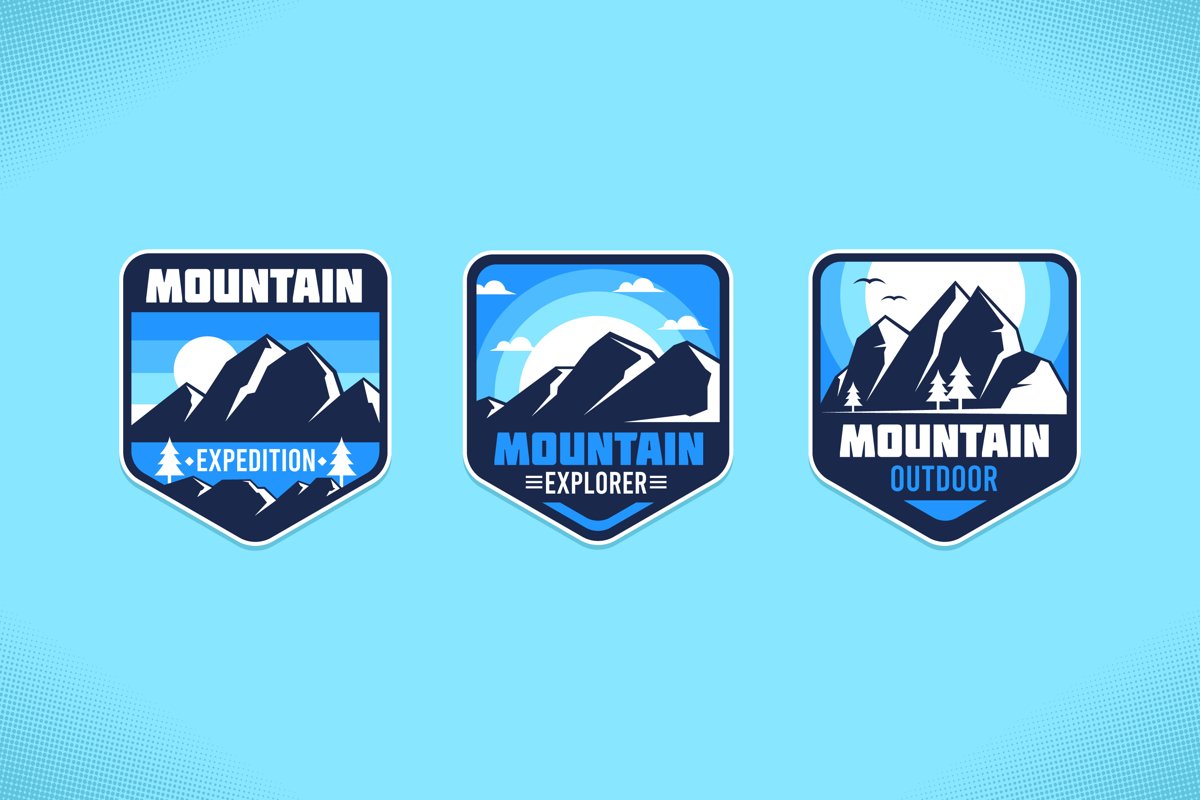 Snow Mountain Labels example image 1