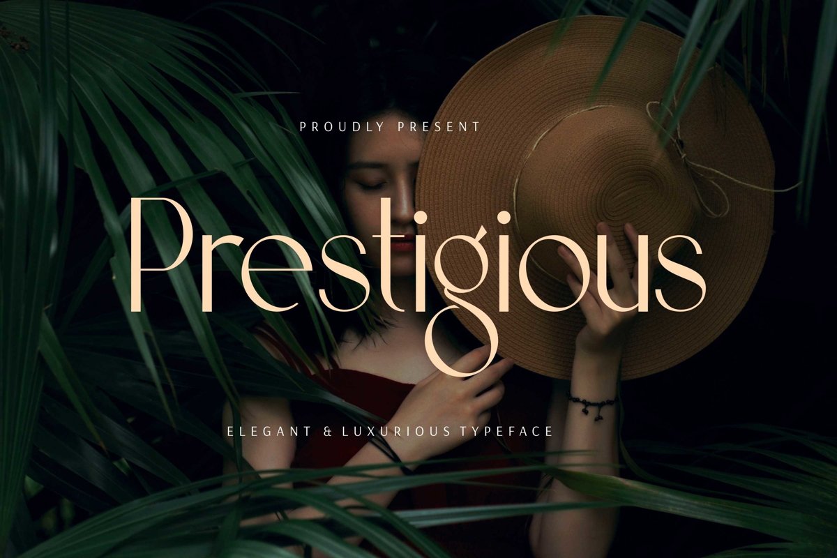 Prestigious - Elegant & Luxury Typeface example image 1