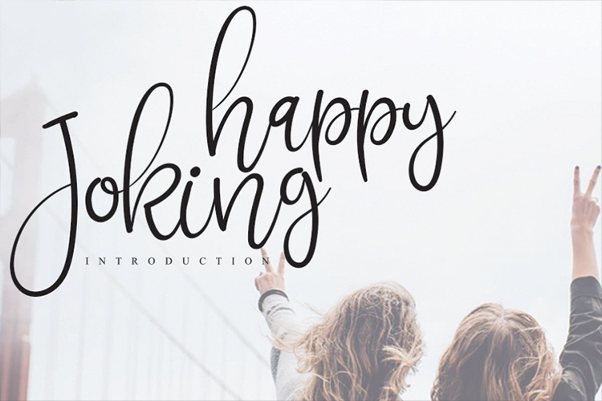 Joking Happy example image 1