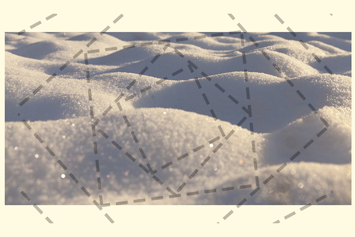 snow-covered rough surface close up example image 1