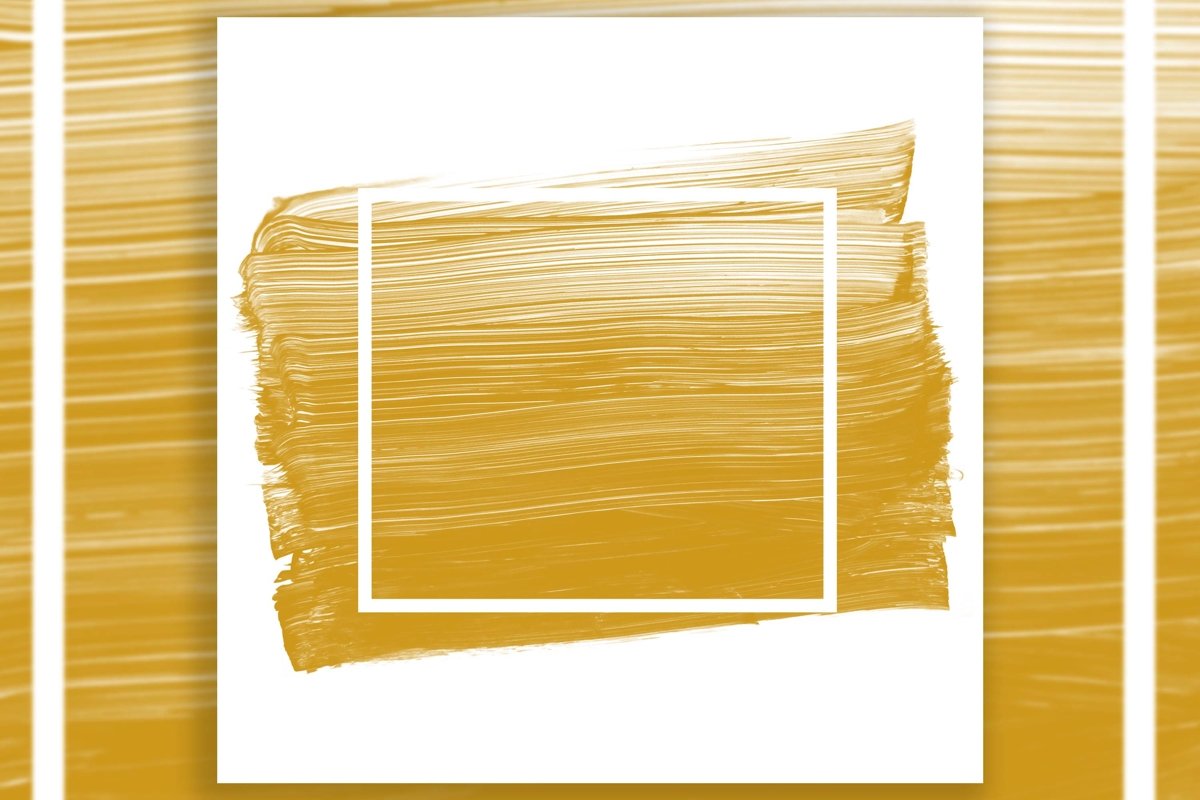 Acrylic Brush Strokes Template Background example image 1